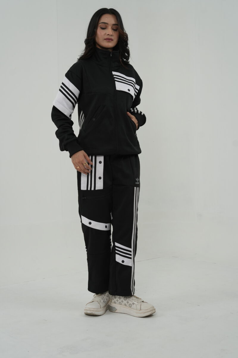 Monochrome Street Circuit: Women Tracksuit Edition