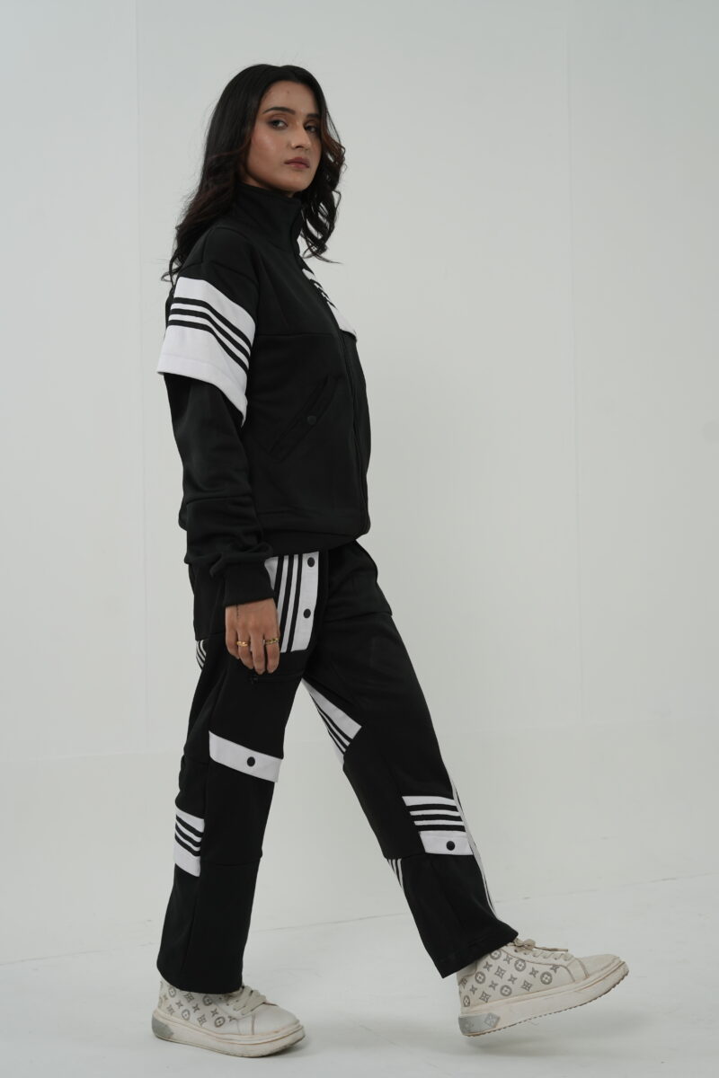 Monochrome Street Circuit: Women Tracksuit Edition