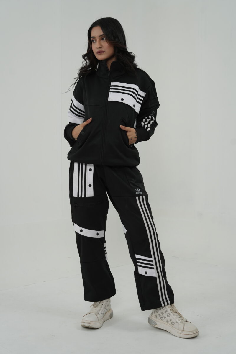 Monochrome Street Circuit: Women Tracksuit Edition