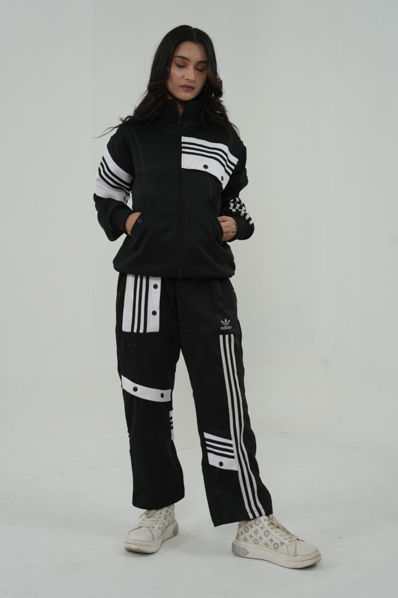 Monochrome Street Circuit: Women Tracksuit Edition
