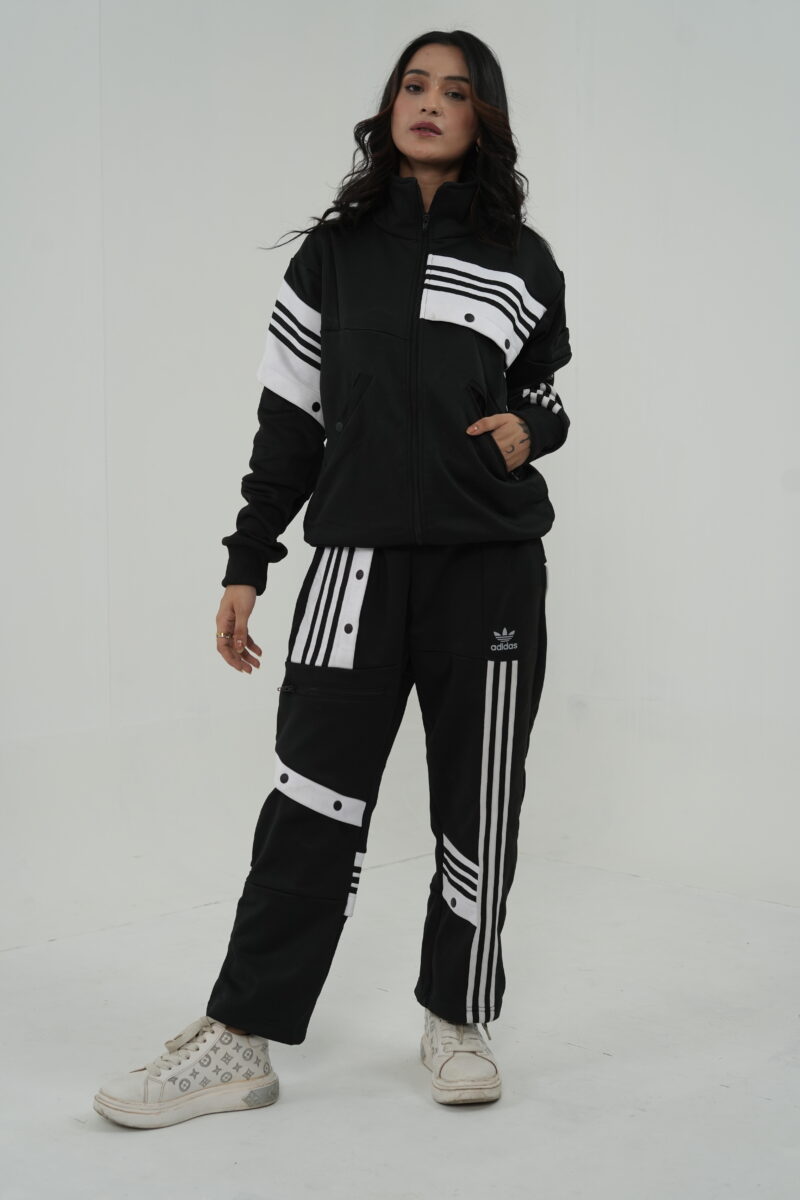 Monochrome Street Circuit: Women Tracksuit Edition