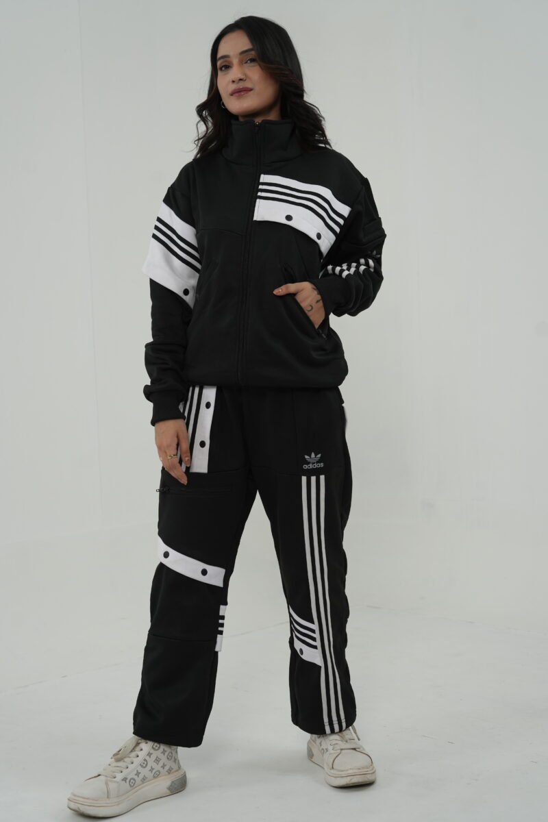 Monochrome Street Circuit: Women Tracksuit Edition
